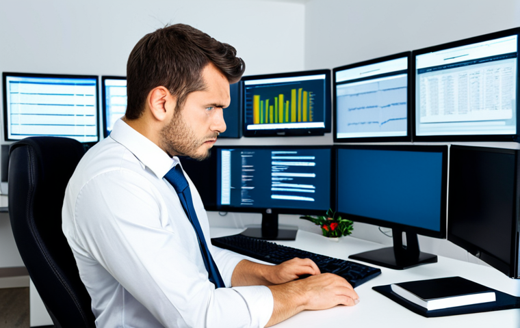 서비스관리사와 직무 스트레스 관리 - **Image Prompt 1: Overwhelmed Service Manager**
    "A professional service manager in a modern offi...