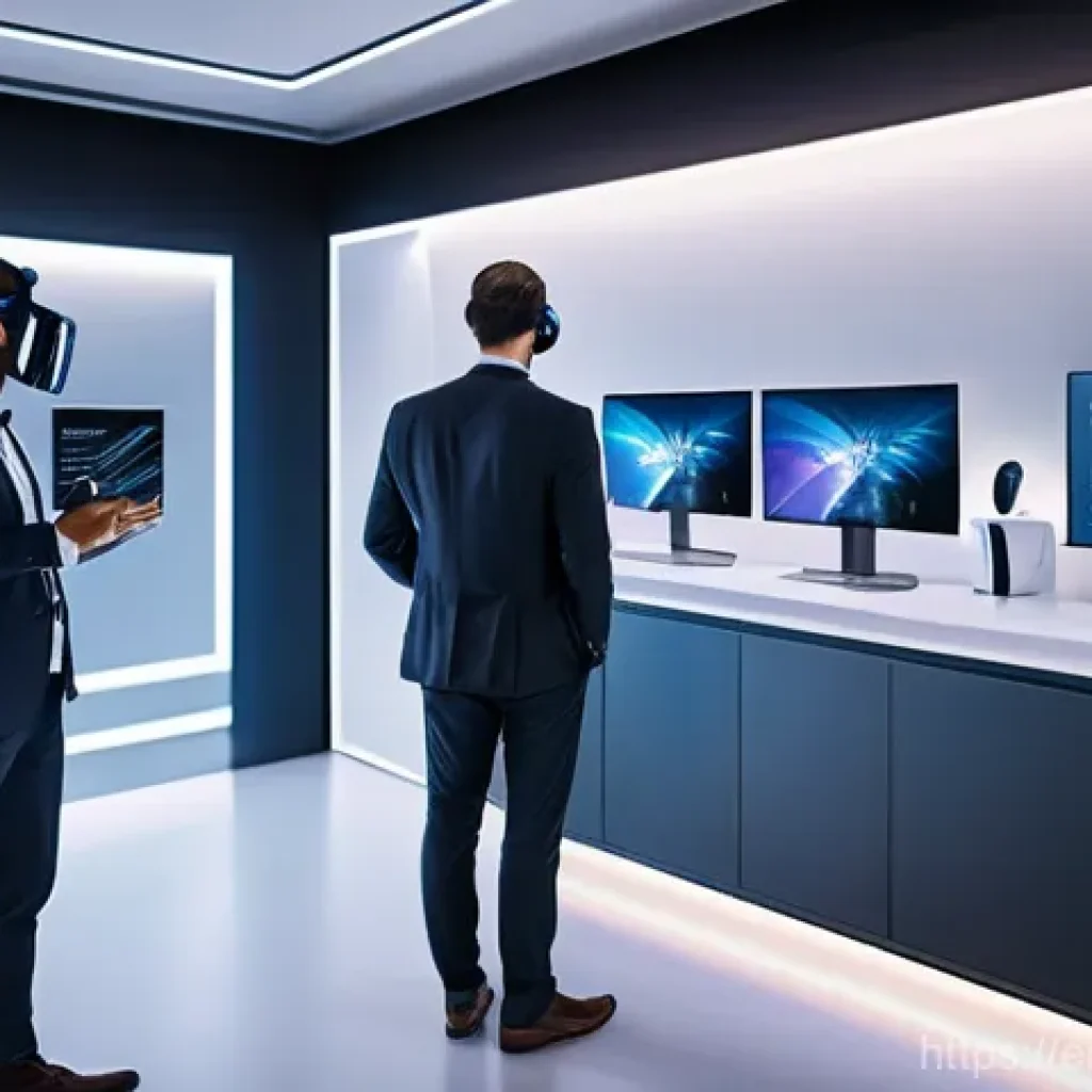 서비스관리사 시험 대비 자료 - **Subject**: A sleek, futuristic "Customer Experience Hub" where advanced AI and human agents collab...
